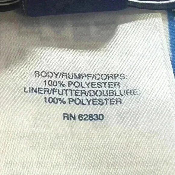 Lands End Mens Blue and White Swim Trunks Size XL - Picture 5 of 5